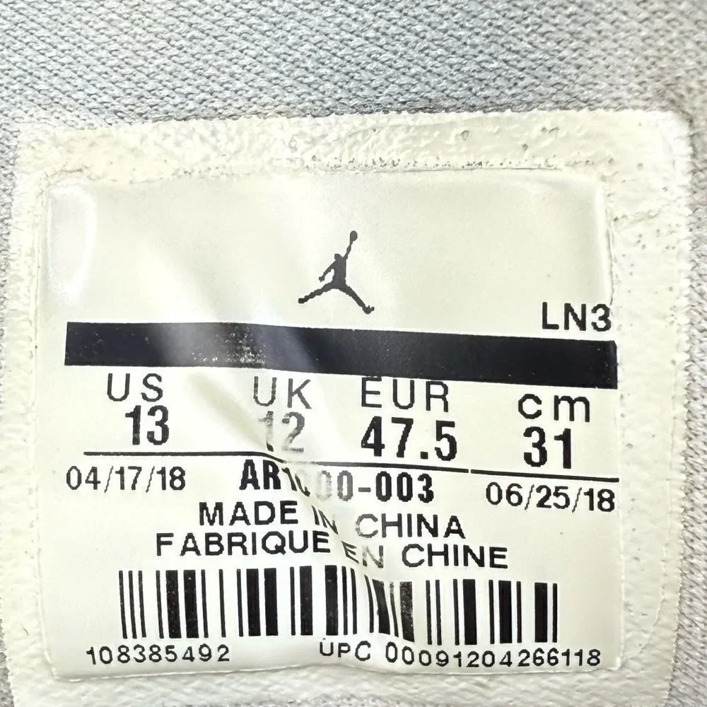 Jordan Courtside 23 Grey Fog athletic sneaker shoes men’s size 13